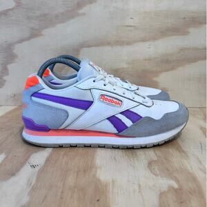 Reebok - Classic Harman Run - Running Shoes - White/Gray - Women's - 9 - DV8147